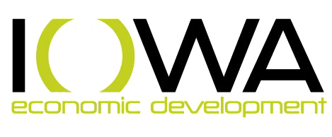Iowa Economic Development logo.