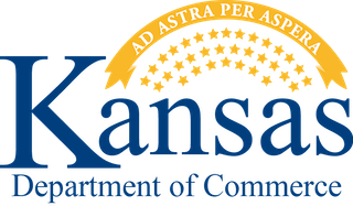 Kansas Department of Commerce logo.
