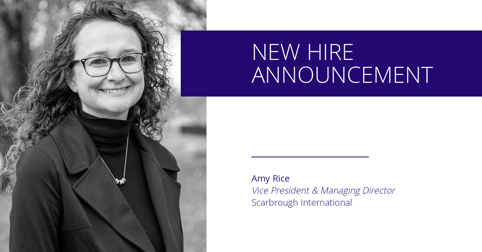Amy Rice Announcement